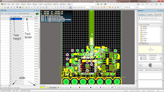 change Font size in Altium designer PCB