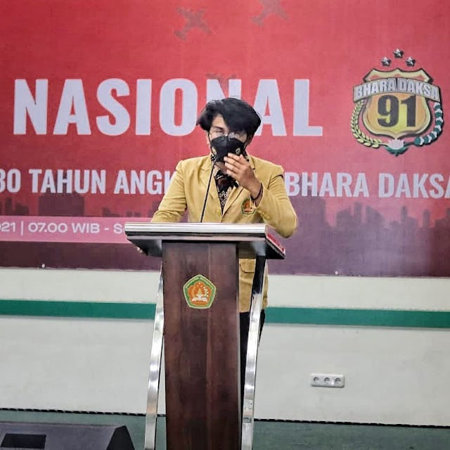 Menuju Temu Nasional BEM Nusantara XIII Banten Menlu BEM Universitas Bhayangkara Jakarta Raya : Peran Generasi Muda Menuju Indonesia emas 2045