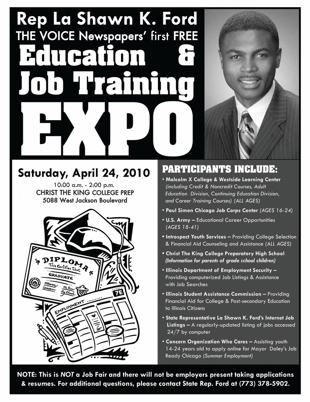 ... CAN SIGN UP FOR YOUTH READY CHICAGO SUMMER JOBS AT APRIL 24 EXPO