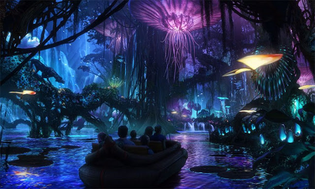 Pandora - magiczny świat z filmu Avatar. Pandora - the magical world of Avatar movie.