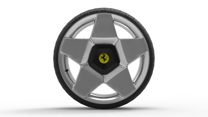 Roda Yzg Ferrari (3DModel)