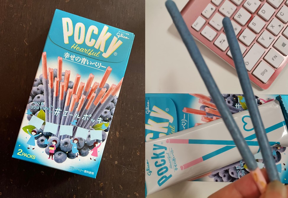 Every Pocky We've Ever Tried, pocky blueberry