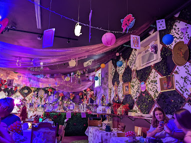 The Wonderland tea room