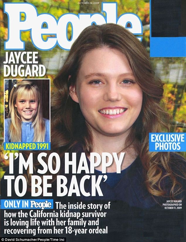 jaycee dugard daughters 2011. Help Jaycee Dugard