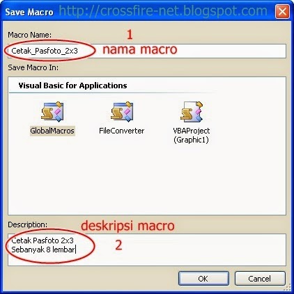 Take Care: Tutorial Macro Recording pada CorelDRAW