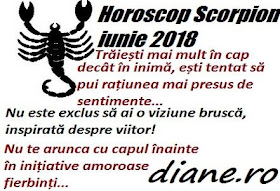 Horoscop iunie 2018 Scorpion 