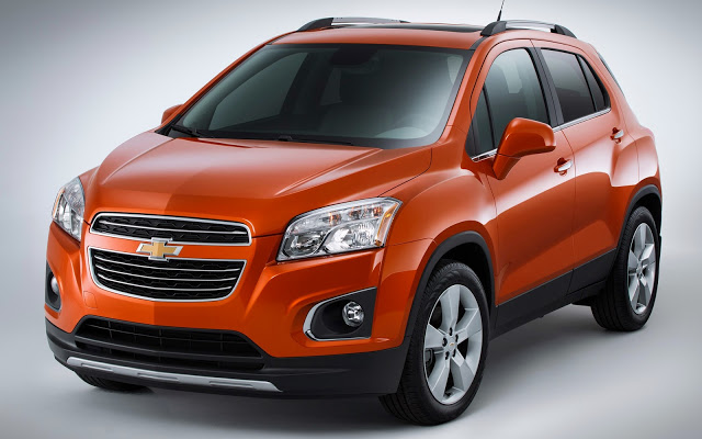 2016 Chevy Trax front view