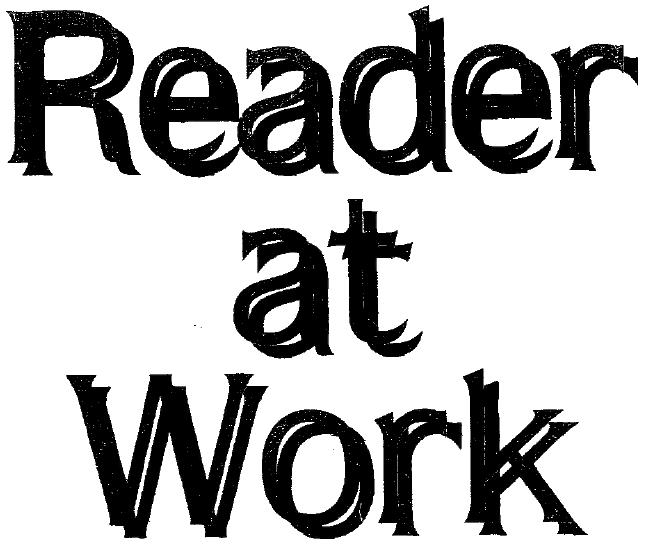 Reader At Work (İngilizce Çalışma Kitabı) - PDF Kitap İndir