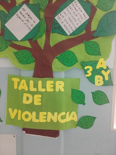 La imagen muestra un cartel con la presentación del taller