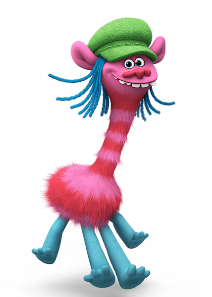 clipart de Cooper de trolls en png sin fondo