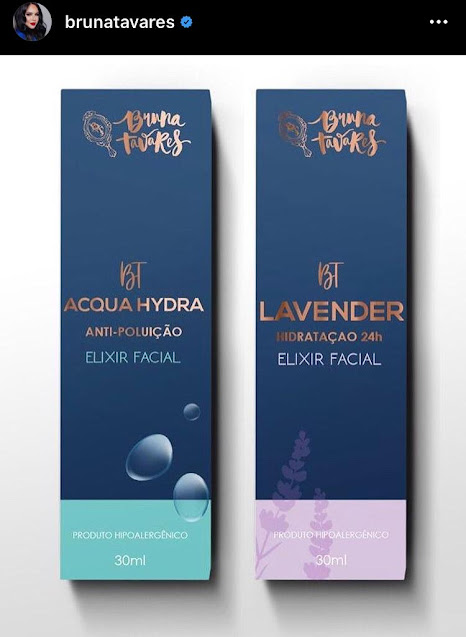 BT LAVENDER E BT ACQUA HYDRA - Linha Bruna Tavares