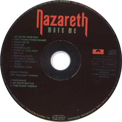 ( Capa / Cover ) Nazareth - Move Me (2003)