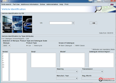 BMW ETK Spare Parts Catalog [01.2019] Full Download + Instruction