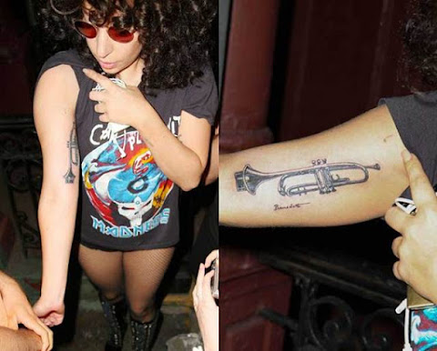 The Gnarly Tattoos Of Lady Gaga