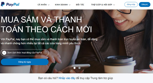 Paypal App - PayPal Việt Nam: thanh toán trực tuyến toàn cầu b2