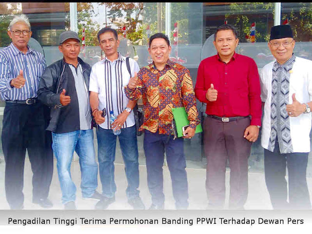 Pengadilan Tinggi Terima Permohonan Banding PPWI Terhadap Dewan Pers