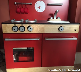 Wooden toy kitchen from John Lewis