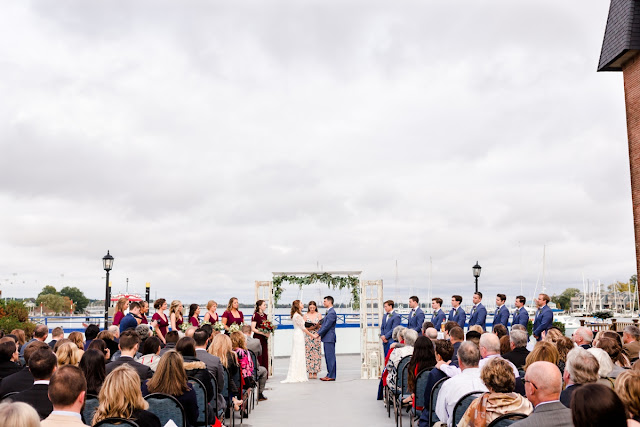 Annapolis Waterfront Hotel Wedding photographed by Maryland wedding photographer Heather Ryan Photography