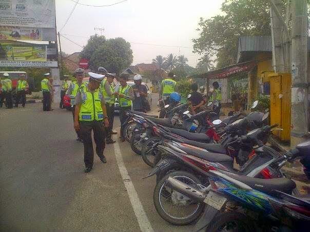 Satlantas Polres OKI Menindak 57 Pelanggar Selama Oprasi Simpatik