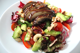 Portobello Chickpea Salad