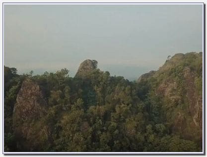 Akses menuju Lokasi Gunung Api Purba