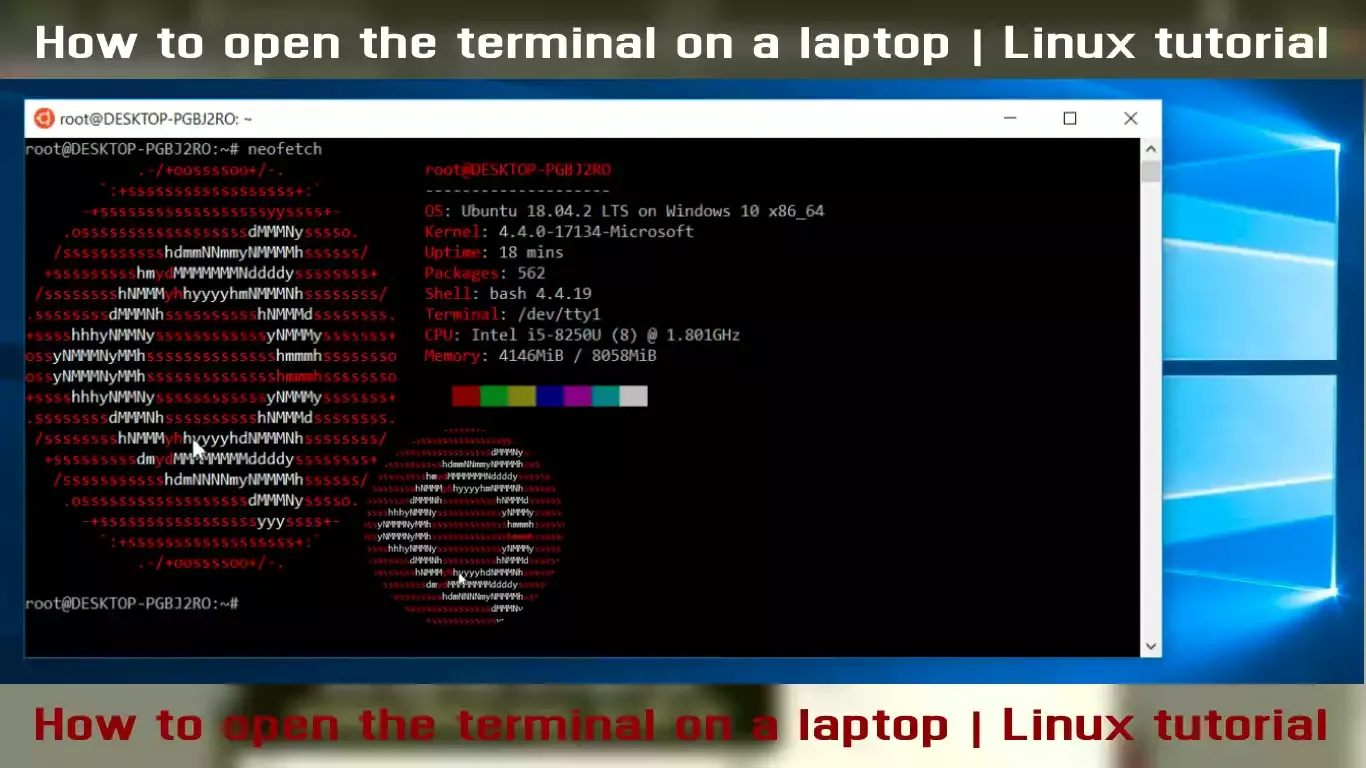 How to open the terminal on a laptop | Linux tutorial