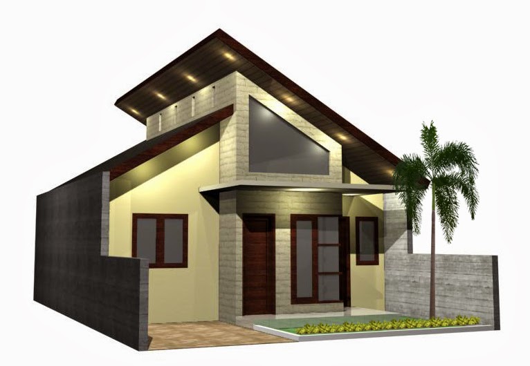  Desain Rumah Minimalis Atap Miring Sebelah  Wild Country 