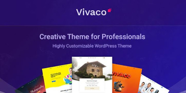 قالب Vivaco لتصميم مواقع الشركات والمشاريع بطريقة احترافية للتحميل