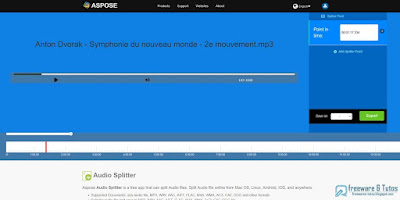 Aspose Audio Splitter