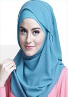 Hijab Arab 2014 - Tutorial Hijab Arab Model Pashmina Polos 