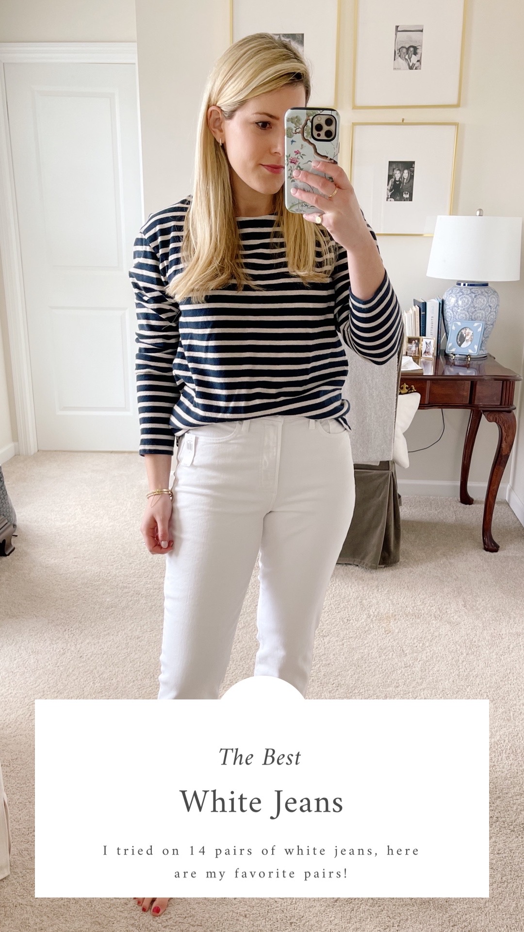 Summer Wind: I Tried On 14 Pairs of White Jeans, Here Are My Favorites