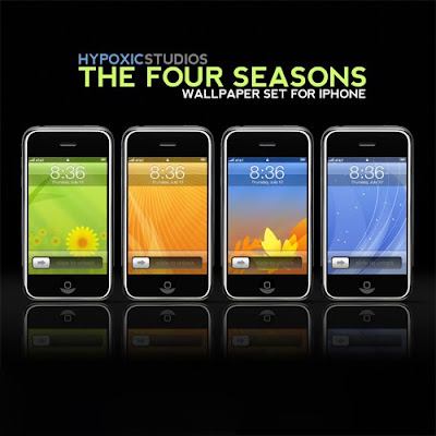 Ipod Touch Background Downloads on Free Four Seasons Wallpaper Set For Iphone And Ipod Touch