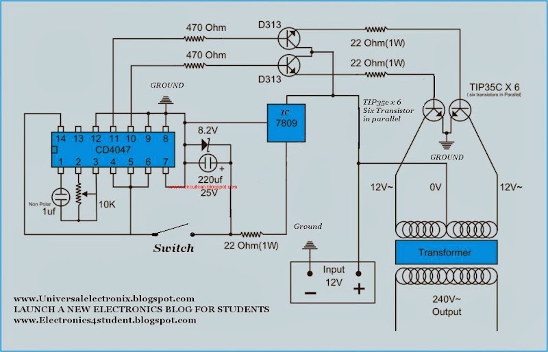 Gaya Terbaru 25+ 5000W Inverter Circuit Diagram