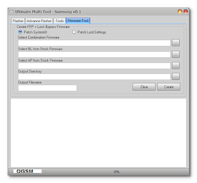 How to Create  FRP and Lock ByPass Firmware On UltimateSams Tool