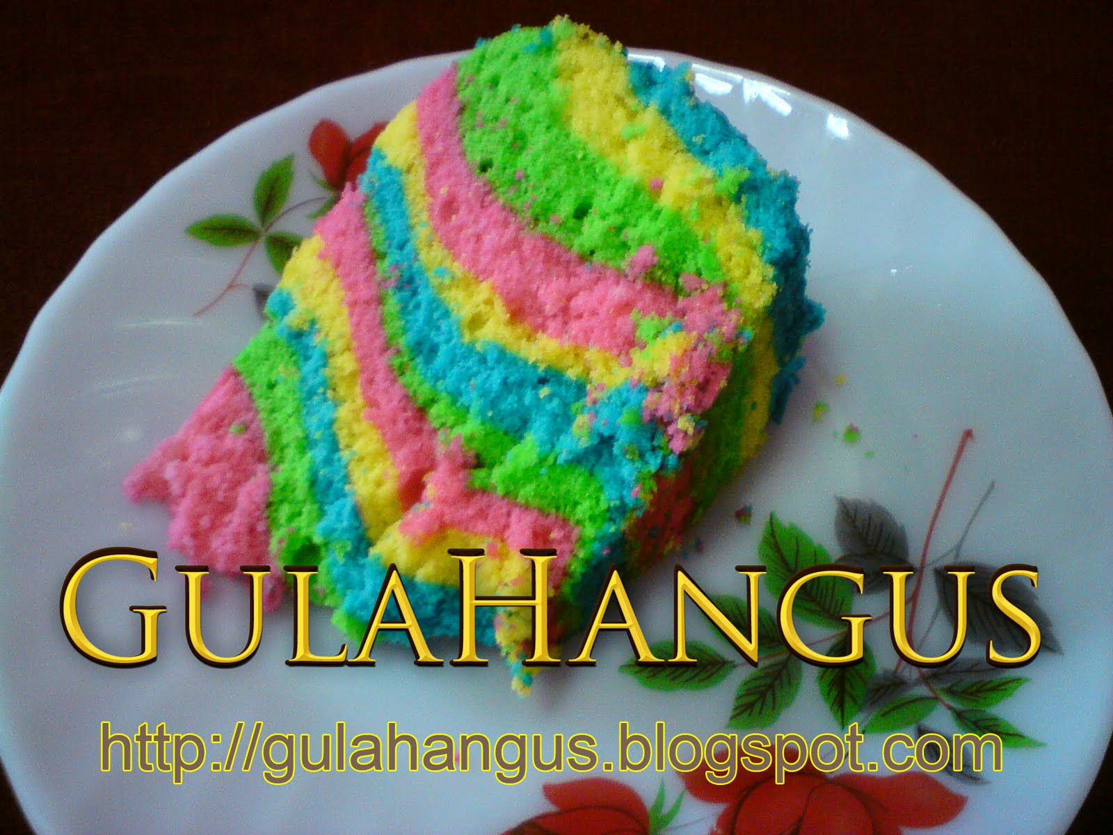 Gula Hangus ( 002177897 - D ): Apam Pelangi & Puding Aiskerim