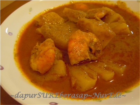 DapurSUREberasap: Pajeri Nenas Madu + Udang