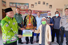 Kampung Gedung Rejo Sakti Kecamatan Penawar Aji Bagikan (BLT) Tunai Tahap ll April,Mei Dan Juni.