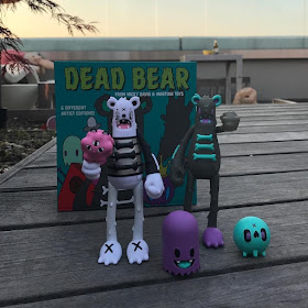 Five Points Festival Debut Dead Bear Vinyl Figures by Nicky Davis x Andrea Kang x Martian Toys