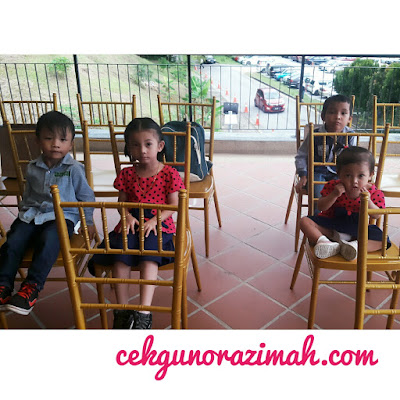 dhia zahra, irfan hensem, aqilah firzanah, afiq furqan, sepupu