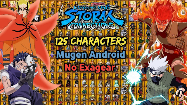 NEW‼️Naruto x Boruto Ninja Storm Connections Mugen Android Apk - Best  Naruto Mugen Android Offline 