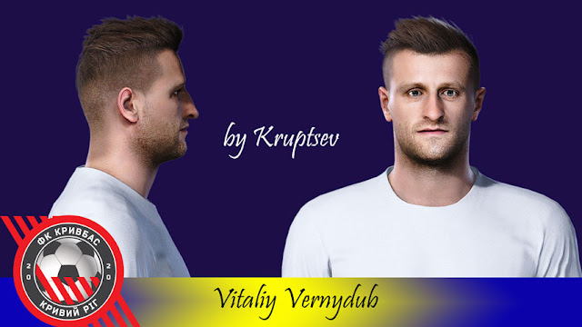 Vitaliy Vernydub Face For eFootball PES 2021