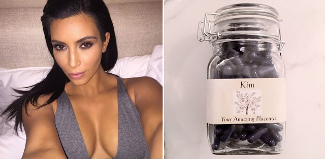 Kim Kardashian will eat her placenta again after giving birth to son Saint