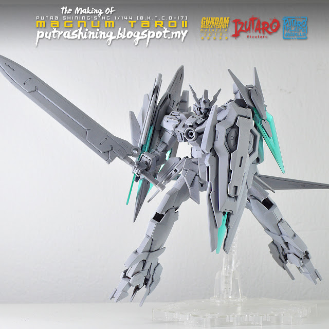 The Making of HGBD 1/144 Gundam AGE II Magnum Custom Build Citadel Paints by Putra Shining