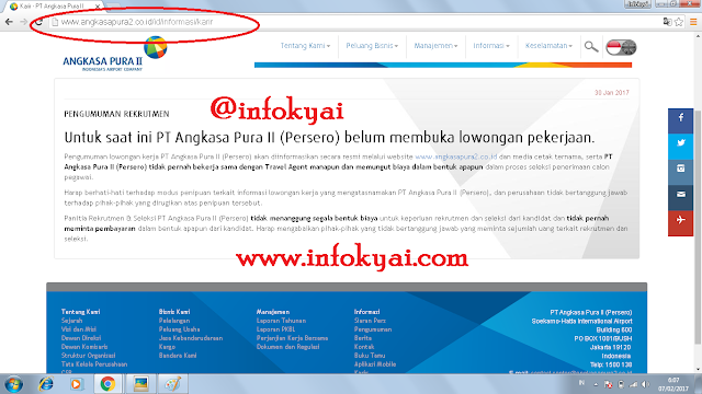 Lowongan Kerja Di Angkasa Pura 1 2017 2018 - Lowongan 