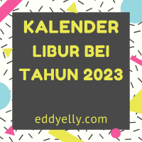 Kalender Libur BEI Tahun 2023