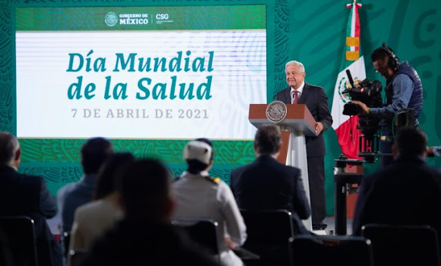 AMLO reconoce a las y los médicos y enfermeros en el Día Mundial de la Salud