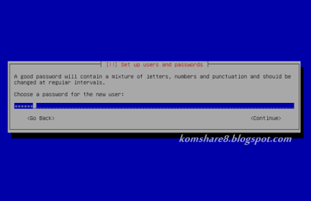 Password untuk account