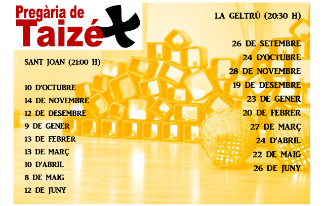 Pregària de Taizé a la Geltrú