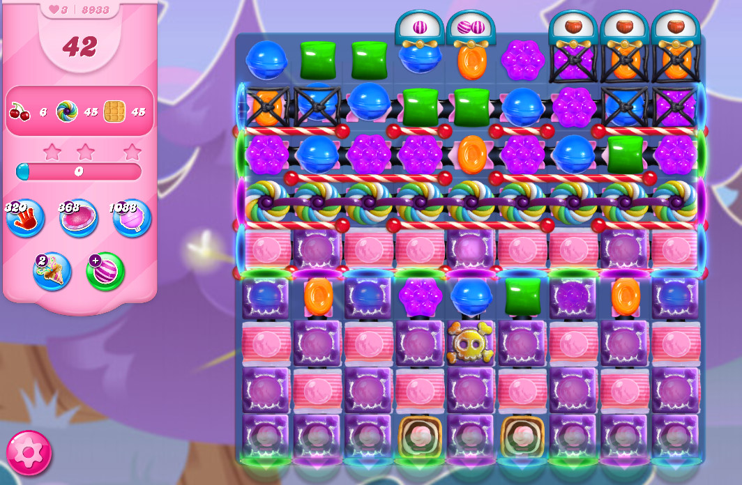 Candy Crush Saga level 8933