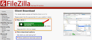 FileZilla をダウンロードする